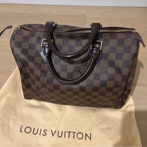 Louis Vuitton Speedy 30 Damier Ebene